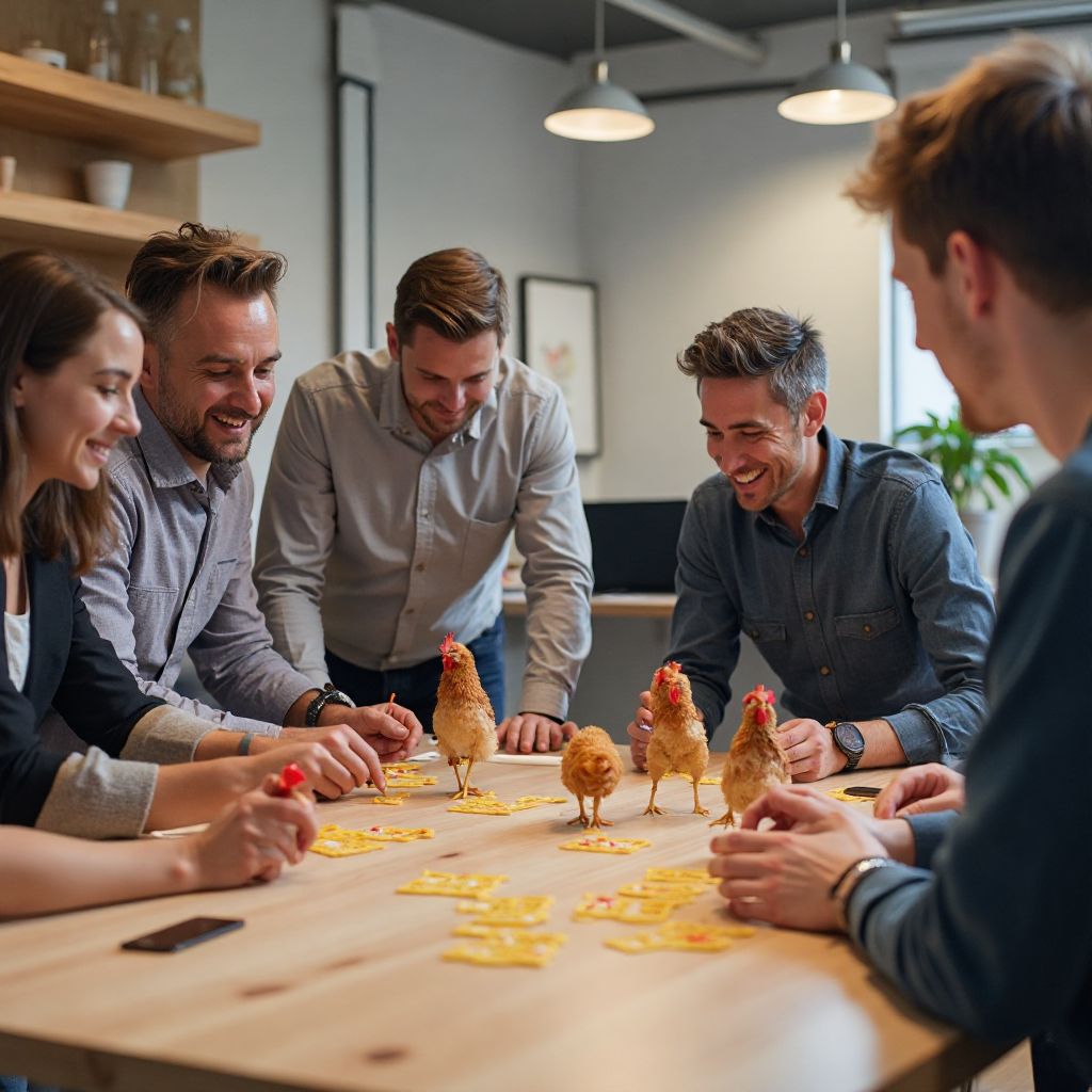 Team building aziendale con Chicken Road