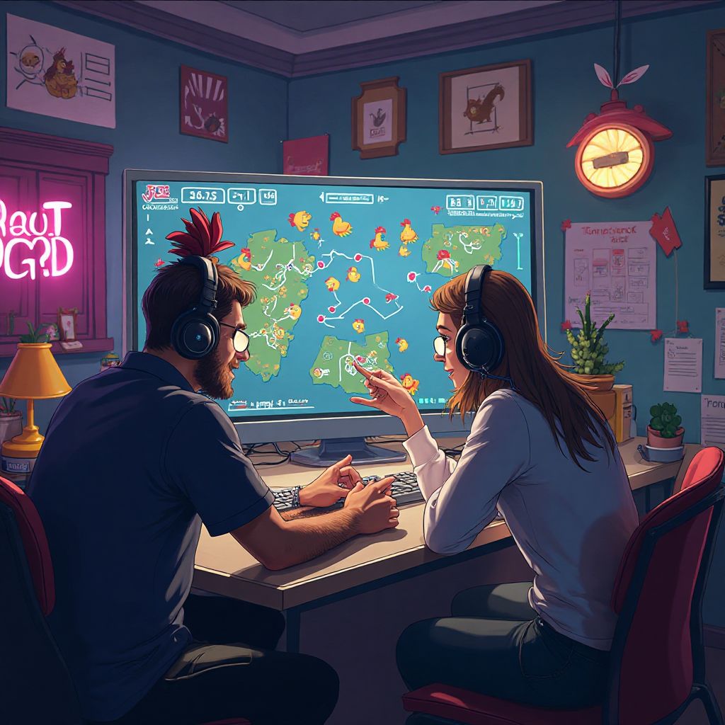 Team di sviluppo al lavoro sul gioco